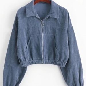 ZAFUL Denim cropped jacket!